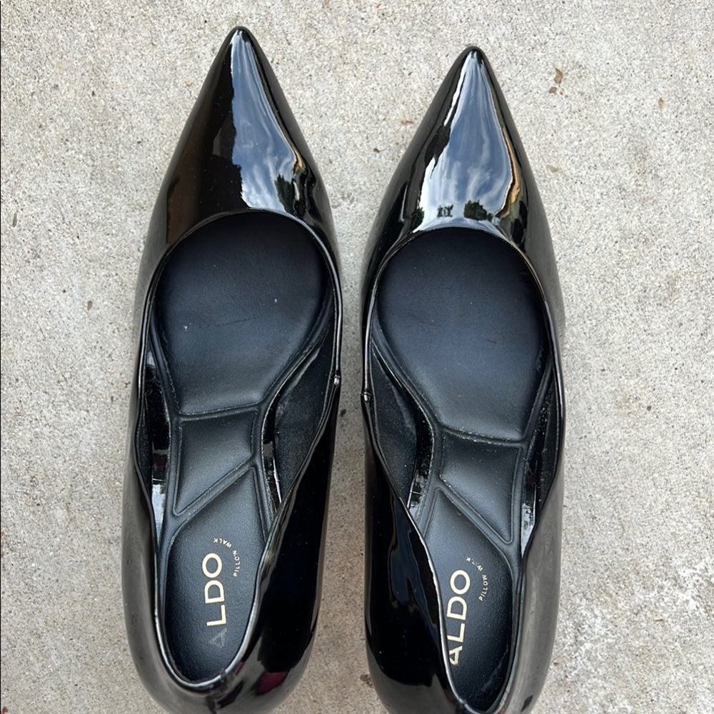 ALDO Women's Black Patent Leather Pumps